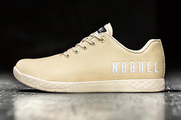 Men's Nobull Vanilla Trainers Light / Yellow | SG S2300G